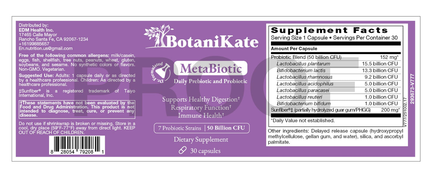 MetaBiotic — Advanced Synbiotic Formula